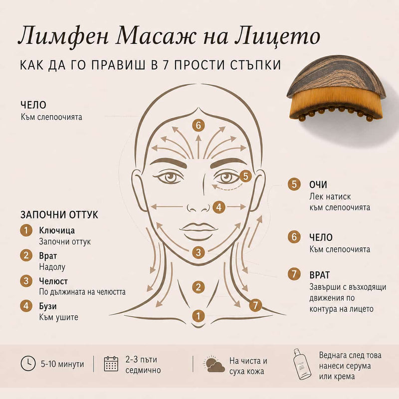 Четка за Лимфен Масаж